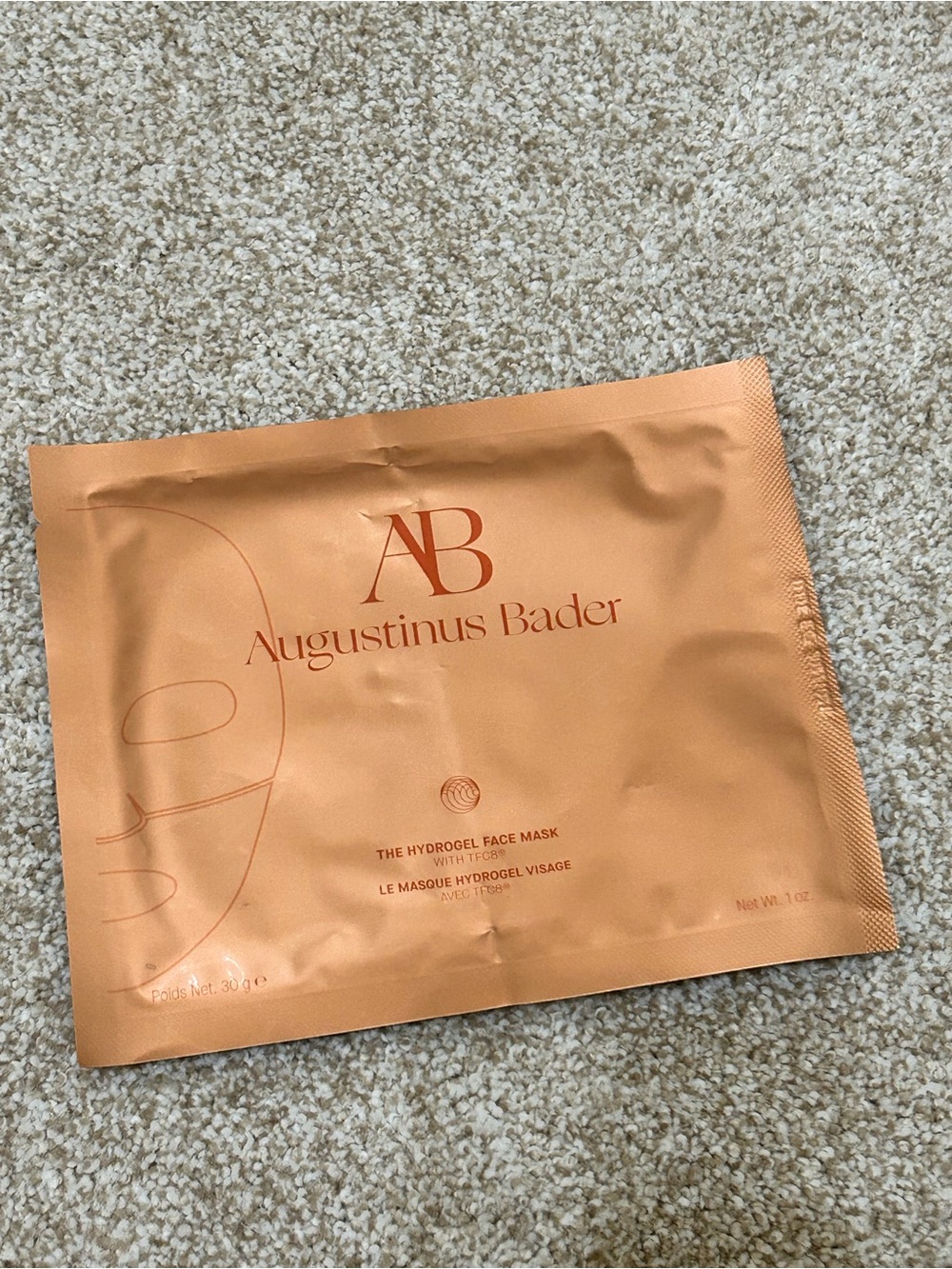 Augustinus Bader The Hydrogel Face Mask NEW